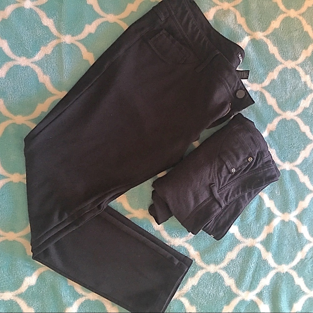 TWO PAIR Express knit pants / leggings